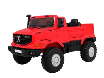 MERCEDES-BENZ ZETROS - czerwony