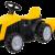 TRAKTOR Z PRZYCZEPĄ ŻÓŁTY